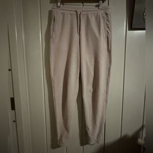 Patagonia dusty pink/ mauve fleece joggers